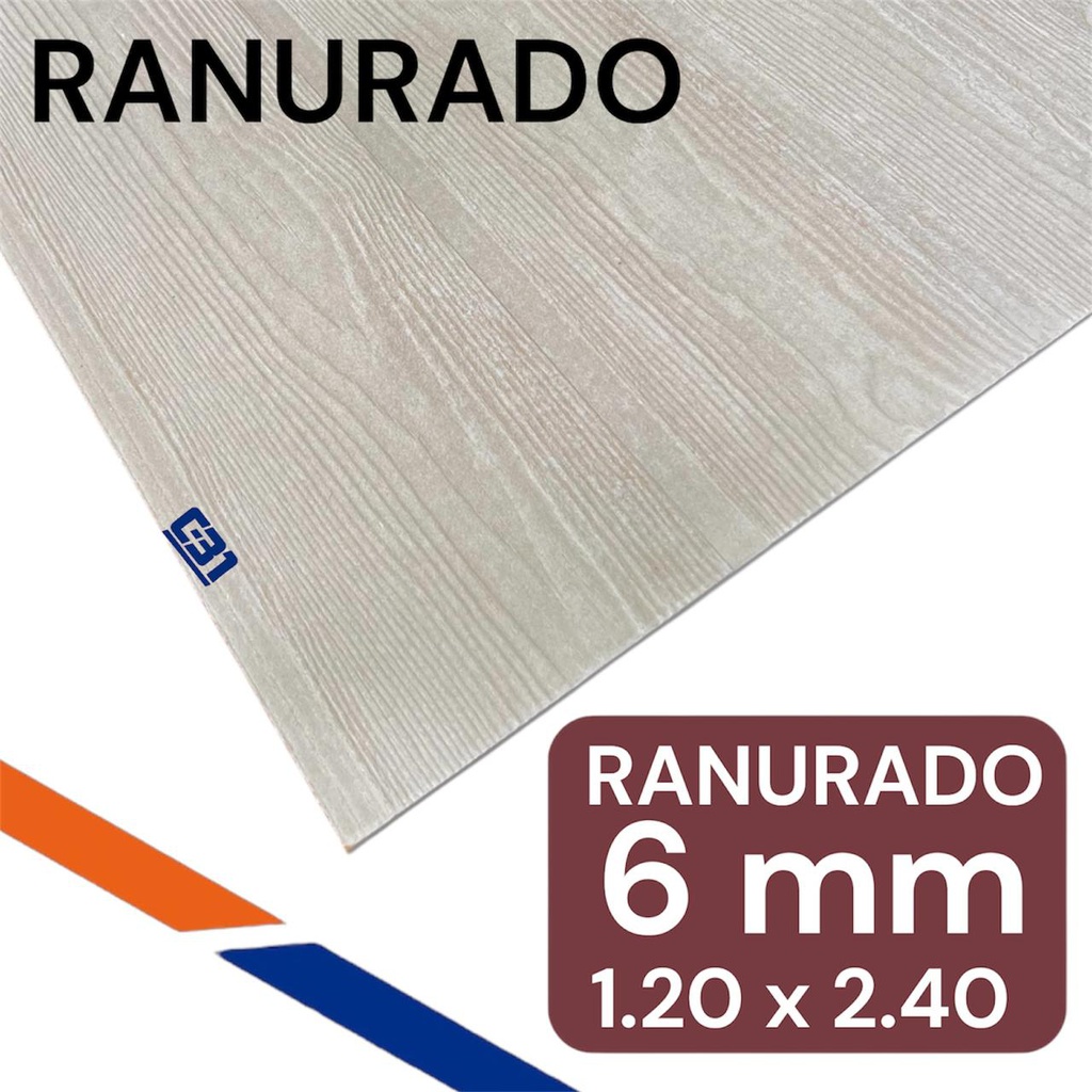 INTERNIT RANURADO 6.0MM 1.20X2.40