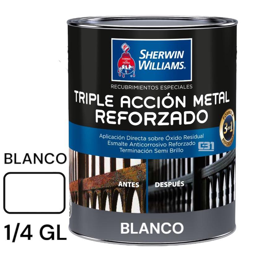 TRIPLE ACCION BLANCO 1/4GL SHERWIN WILLIAMS