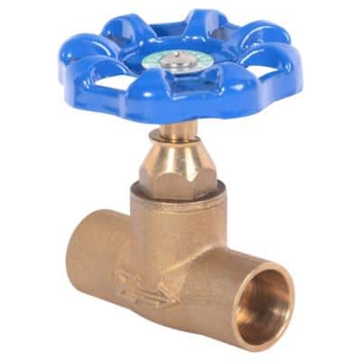 LLAVE PASO 1" BRONCE TAUMM