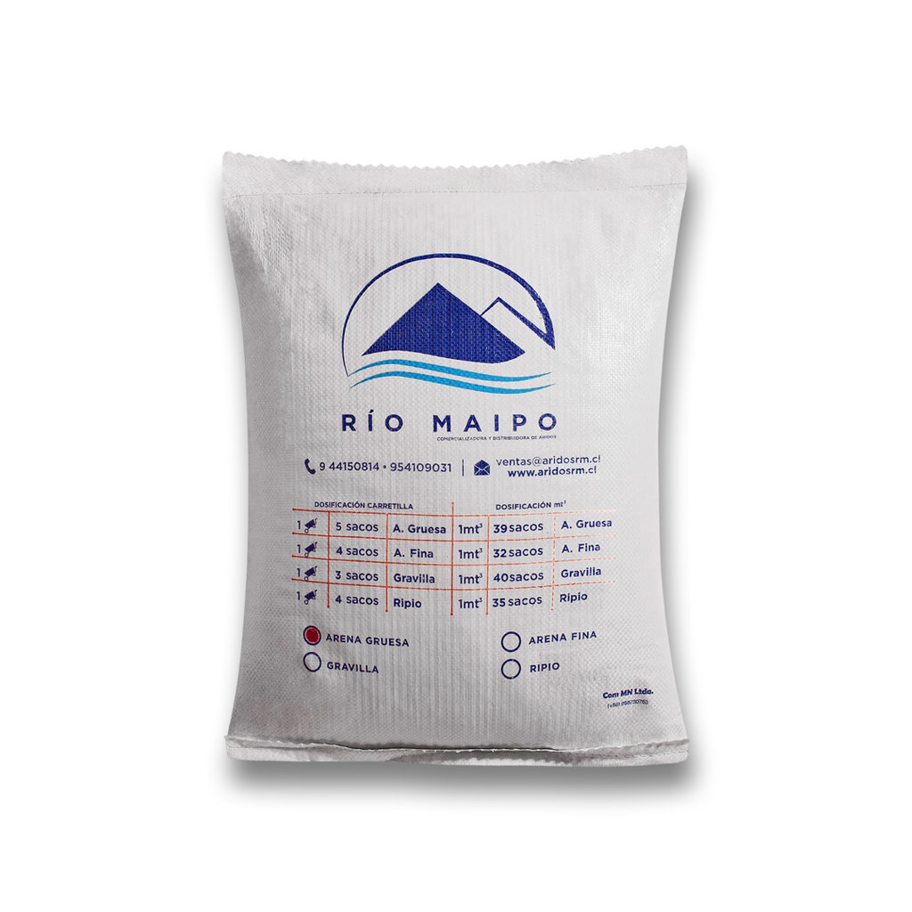 ARENA GRUESA SACO 20KG