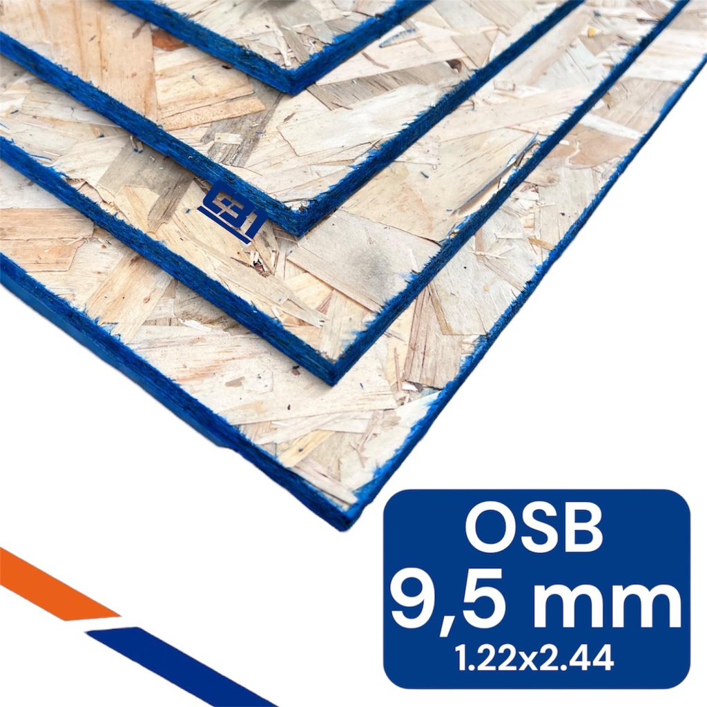 OSB 9.5MM ESTRUCTURAL IMPORTADO 5 ESTRELLAS AZUL
