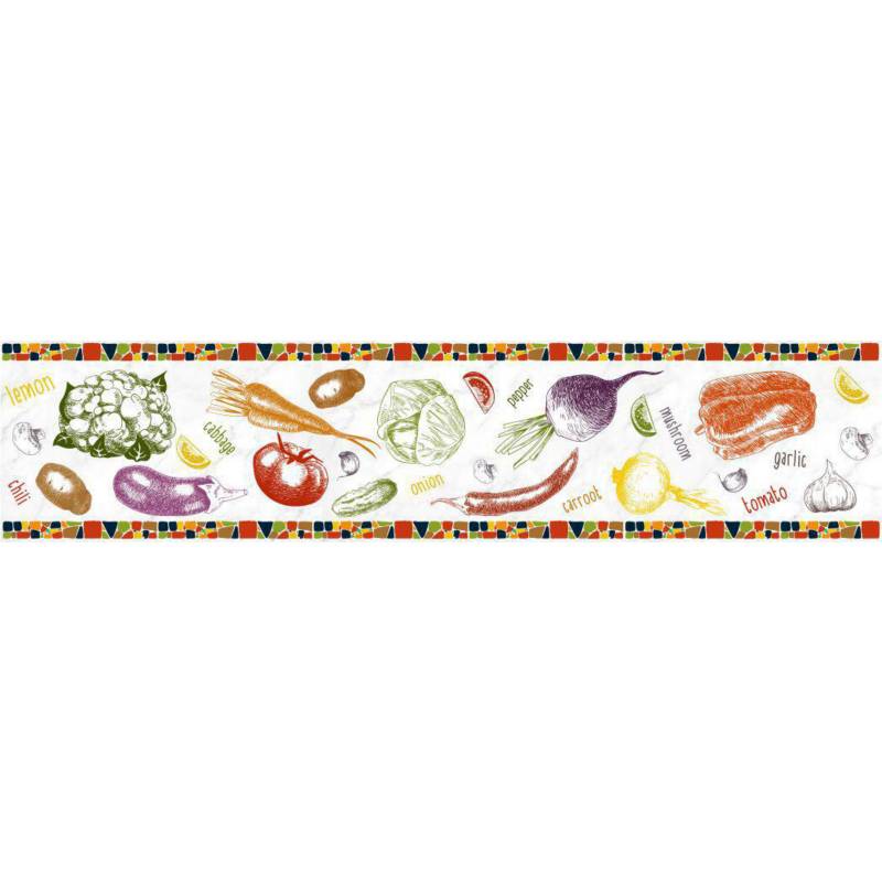 CENEFA MIX HUERTO 8X35CM LISTEL DECORALIA