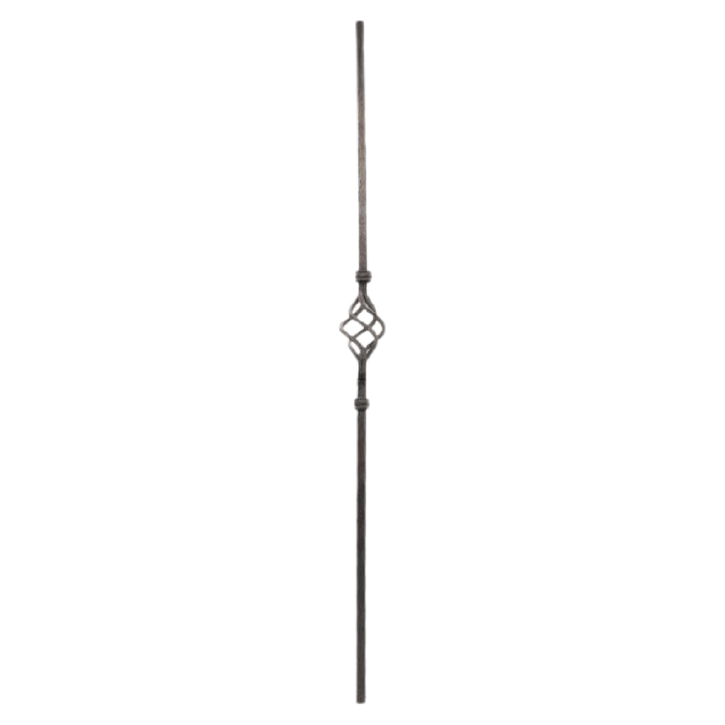 BALAUSTRO FORJADO 1 PIÑA 90CM 48/4 ARTEFERRO