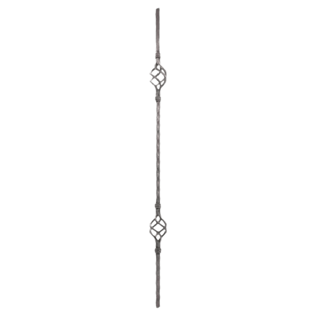 BALAUSTRO FORJADO 2 PIÑA 90CM 48/3 ARTEFERRO
