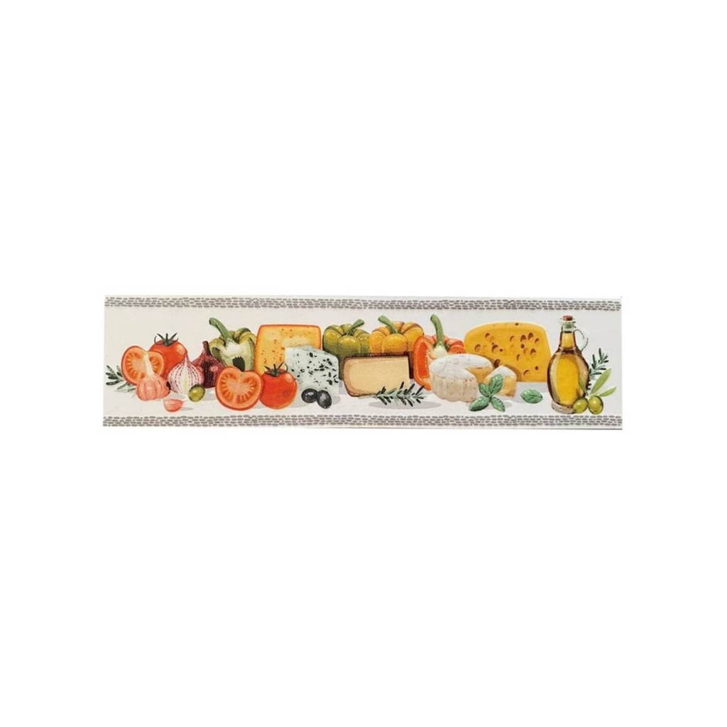 CENEFA GOURMET 8X35CM LISTEL DECORALIA