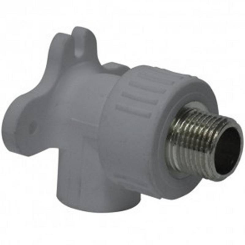 CODO SO-HE 25MM x 1/2" PPR FUSION CON SOPORTE SH