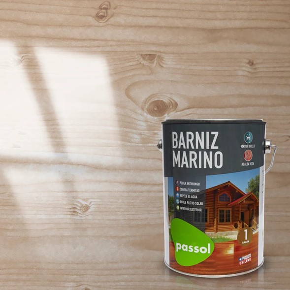 BARNIZ MARINO INCOLORO GALON PASSOL