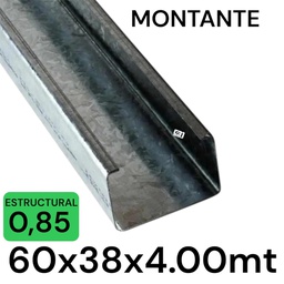 [1514] METALCON MONTANTE 60X4MT 0.85MM C 2x3