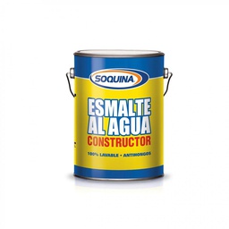 [P174] ESMALTE AL AGUA AZUL ELEC SOQUINA GL