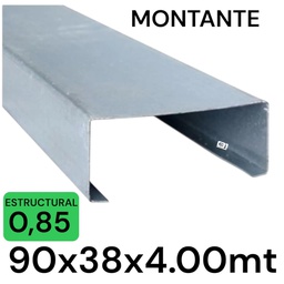 [1515] METALCON MONTANTE 90X4MT 0.85MM C 2x4