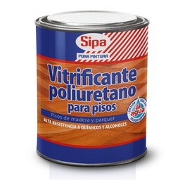 [P44] VITRTIFICANTE POLIURETANO PARA PISO SIPA 1LT